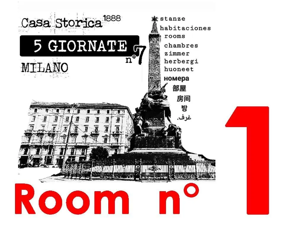 Отель Casa Storica Piazza 5 Giornate Милан